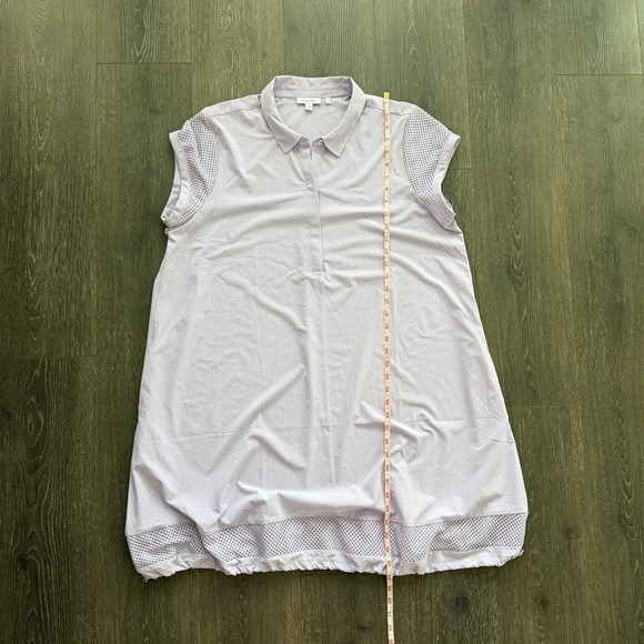 Chicos Womens UPF Protection Bungee Dress Lavender Sz 3 US XL Vacation Travel - Picture 5 of 7